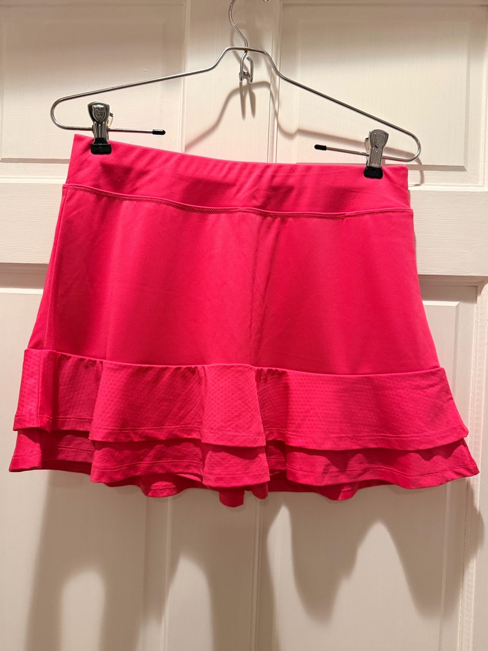 Grand Slam Small Hot Pink Ruffle Tennis Skirt